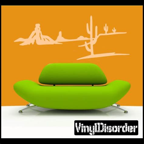 Complete with 9 decals, this wall decal is a fun and creative way to transform any room in seconds. Desert Wall Decal - Vinyl Decal - Car Decal - NS002 | Car ...