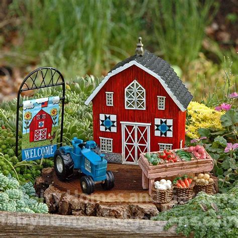Miniature Farm Set Miniature Garden Starter Set Tuin Miniature