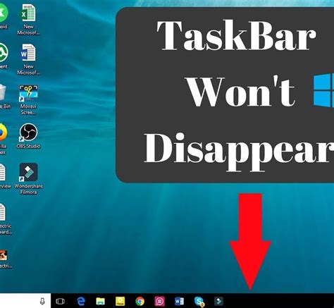 How To Fix Windows 10 Taskbar Not Hiding Vrogue