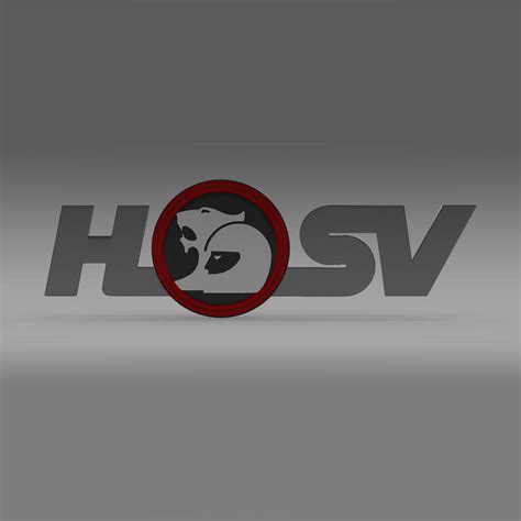 Logo 3d model hsv holden special vehicles is the official partner of vehicle performance australian automaker holden. Hsv Logo 3D Model