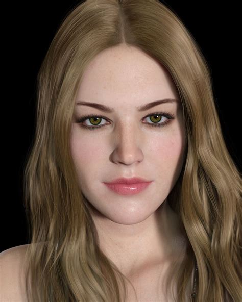 Amber Is Gorgeous And Photorealistic Character Shes Been Optimized