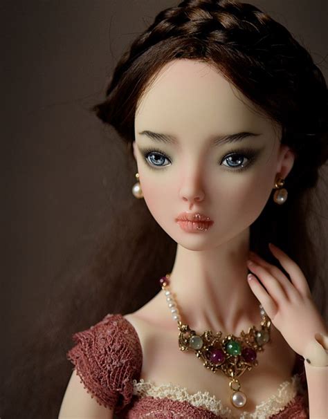 Resin Enchanted Doll By Marina Bychkova Faceup Commission By Mai Of