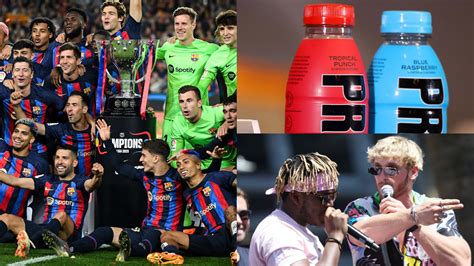 Barcelona In Surprise Link Up With Youtubers Ksi And Logan Paul As La