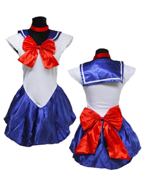 Womens Sexy Sailor Moon Costume Cosplay For Girl Halloween Game Stage