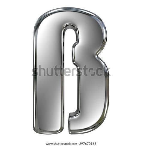 Metal Alphabet Symbol Eszett Stock Illustration 297670163 Shutterstock