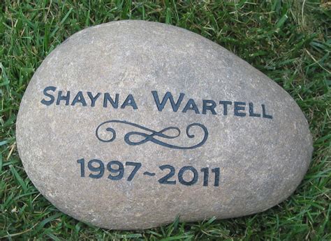 Personalized Memorial Stone Custom Memorials By Mainlinedesigns