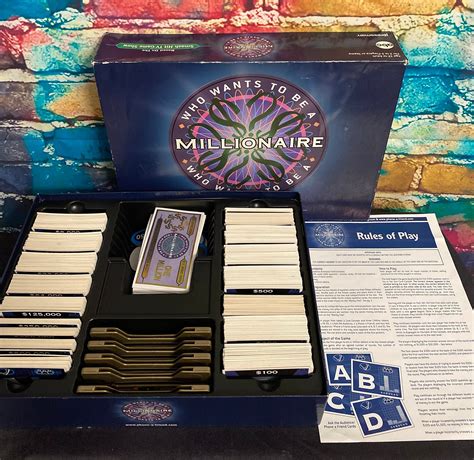 Abcs Who Wants To Be A Millionaire Board Game By Pressman Etsy