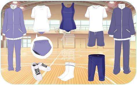 Shinrai High Uniform Gym By Yenpai On Deviantart