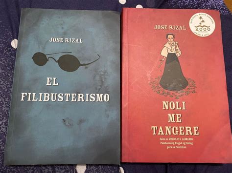 Jose Rizal Noli Me Tangere El Filibusterismo Hobbies And Toys Books