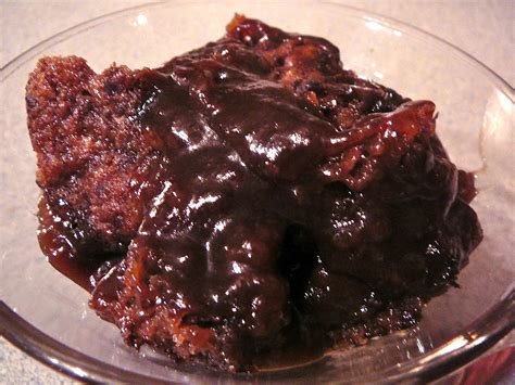 Finally, you pour boiling water over. The Hidden Pantry: Chocolate Chocolate Pudding Cake
