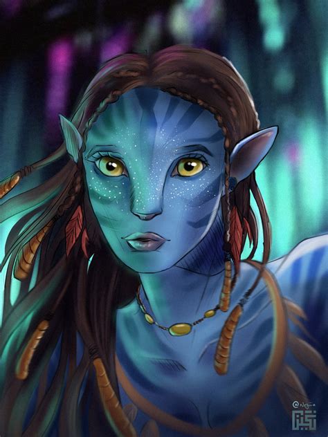 Artstation Neytiri Avatar Quick Fan Art