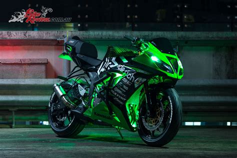 Kawasaki Stunt Rider Jb Unveils Ninja Zx 6r Stunt Bike