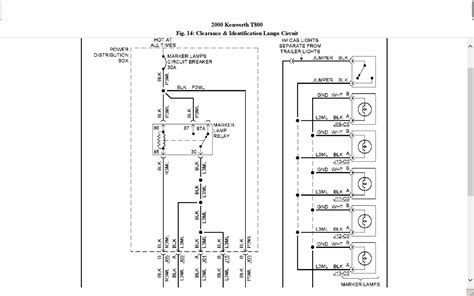 1994 T800 Wiring Schematic For A