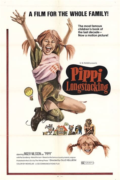 Pippi Longstocking 1969 Posters — The Movie Database Tmdb