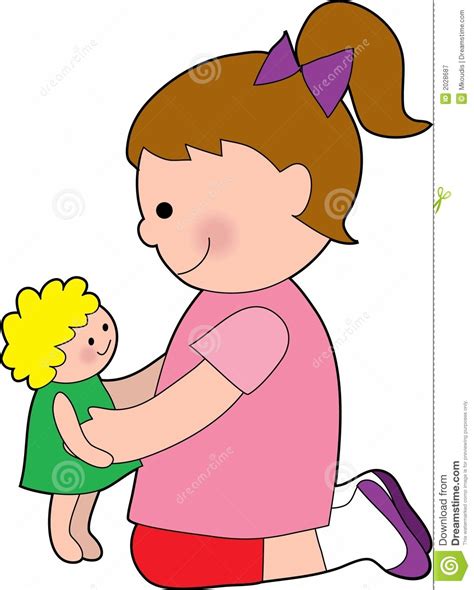 Girl And Doll Clipart Free 20 Free Cliparts Download Images On