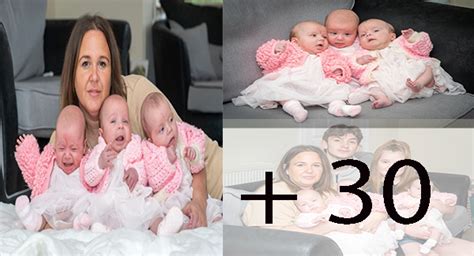 ‘infertile Mum Gives Birth To Miracle Triplets After Doctors Said She Needed Her Womb Removed