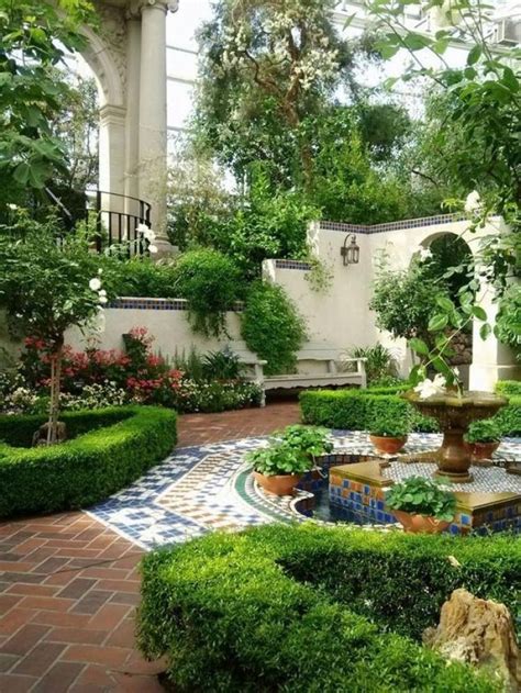 60 Creative Diy Patio Gardens Ideas On A Budget Courtyard Gardens Design