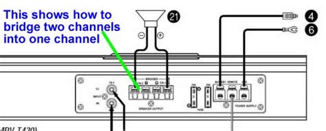 How do u hook up two amps to one speaker??? How to bridge a car amp for more power - How To Fix ...