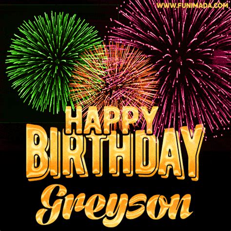 Happy Birthday Greyson S
