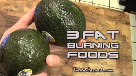 Top 3 Fat Burning Foods Fat Loss Burn Fat And Build