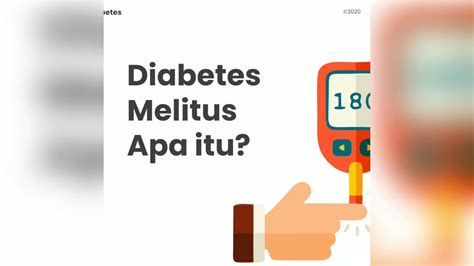 Inggeris = diabetes mellitus merupakan sejenis penyakit yang dapat dicirikan dengan keadaan hiperglisemia (tinggi kandungan glukosa dalam darah), terutamanya selepas pengambilan makanan, pada penghidapnya. Apa itu diabetes melitus (kencing manis) - part1 1 - YouTube