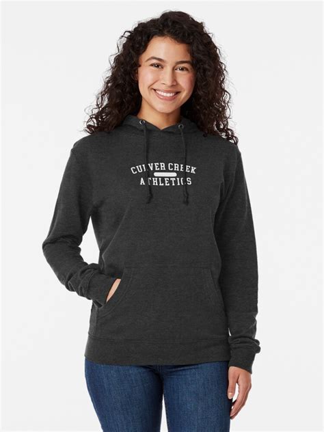 culver creek athletics lightweight hoodie for sale by doodle189 redbubble