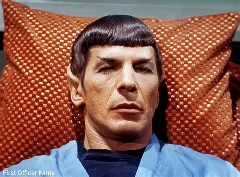 First Officer Nims Leonard Nimoy As Spock In Star Trek Tos Season