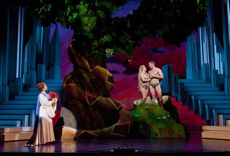 Adam And Eve Scene From Kathie Lee Fords Scandalous On Broadway