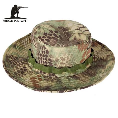 Airsoft Sniper Camouflage Nude Bucket Hats Tactical Boonie Hats Topee
