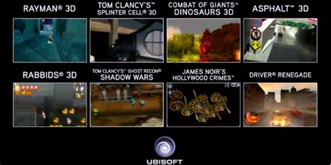 Lego city undercover the chase begins 3ds nintendo select. Ubisoft lanzará 8 juegos para 3DS en la primera mitad del año