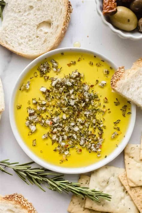 Extra Virgin Olive Oil Herb Dip My Baking Addiction