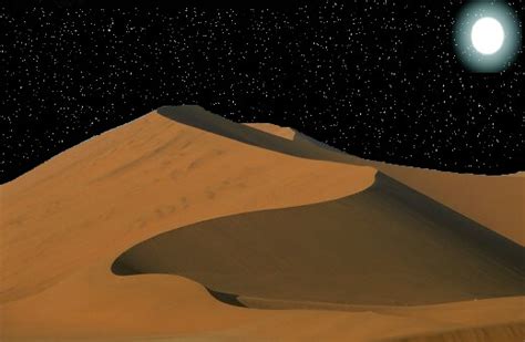 Endless Desert At Night By Jamieque On Deviantart