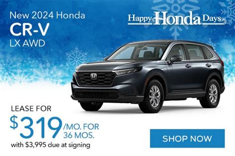 Our New Honda Specials At Balise Honda Balise Honda North Attleboro