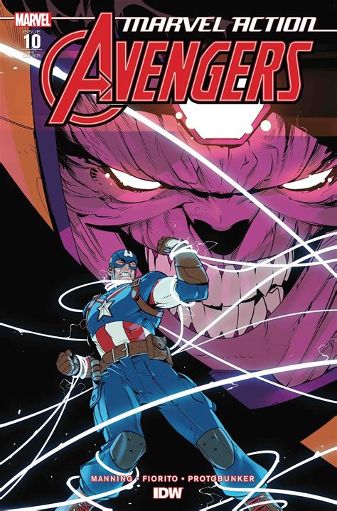 Marvel Action Avengers 10 10 Copy Claretti Cover Fresh Comics