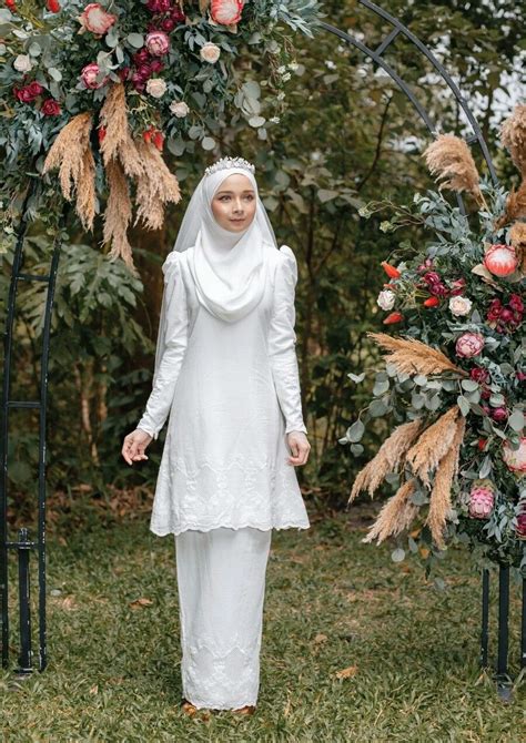 Minimalace Muslimah Wedding Muslimah Wedding Dress Nikah Dress