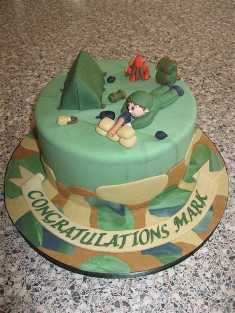 Great savings free delivery / collection on many items. Army Cake - CakeCentral.com