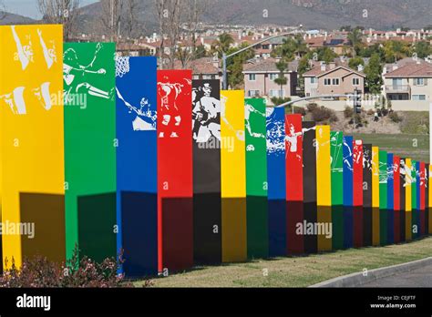 Chula Vista, California - The entrance to the U.S. Olympic Training