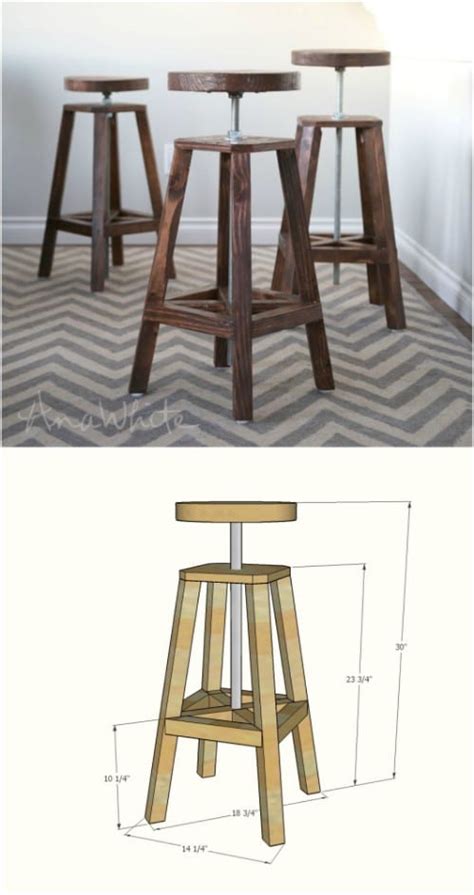 15 Gorgeous Diy Barstools That Add Comfortable Style To The Kitchen