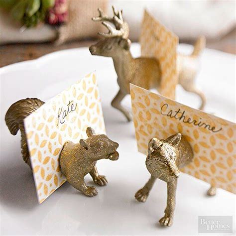1 Hour Projects In 2020 Place Card Holders Plastic Animal Crafts Crafts