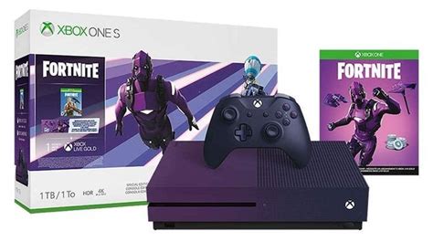 The Gradient Purple Fortnite Xbox One S Battle Royale Bundle Is
