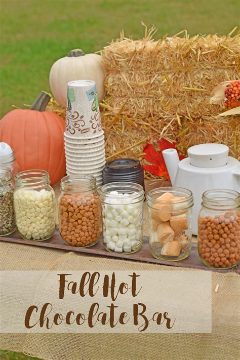 A Fall Hot Chocolate Bar Is A Great Addition To Potlucks Chicken Stews