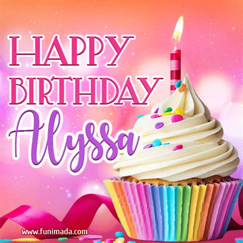 Happy Birthday Alyssa S Download Original Images On