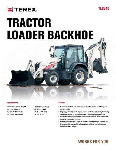 Pdf Tlb840 Tractor Loader Backhoe