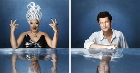 official portraits of the little mermaid live cast have just been released demilked