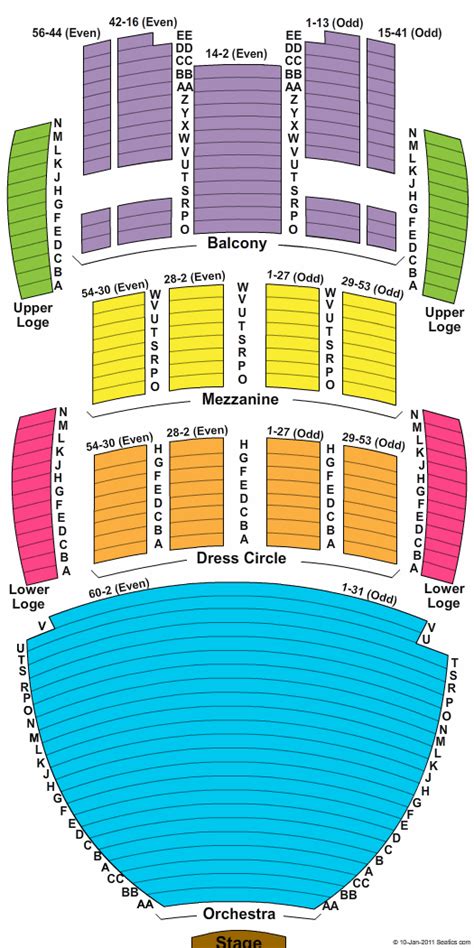 Book Of Mormon Tickets San Diego Civic Theatre Seating