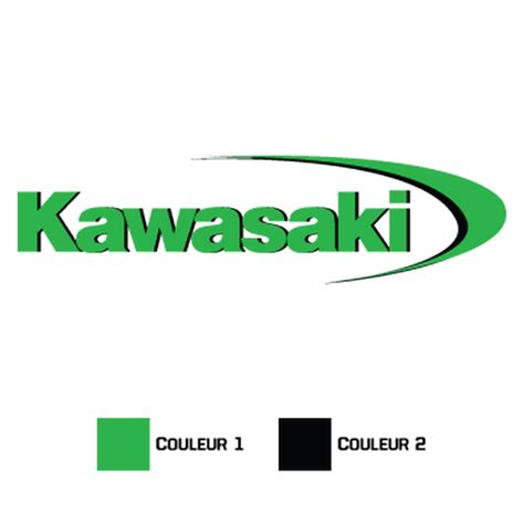 Kawasaki Logo Sticker Uk