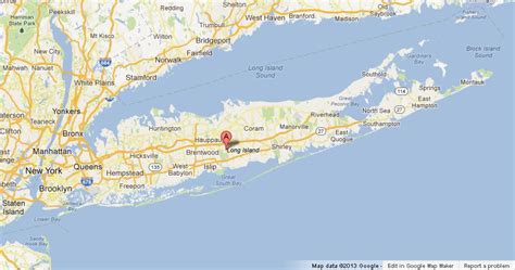Map Of Long Island World Easy Guides