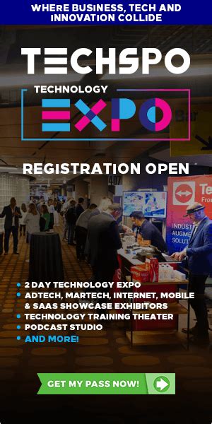 Rates And Pass Details Techspo New York 2024 · Technology Expo · May 16