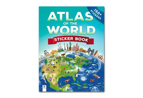 Atlas Sticker Book • Grabone Nz