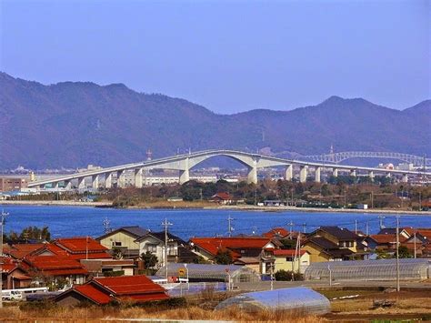 Travel Trip Journey The Eshima Ohashi Bridge In Matsue Japan Looks